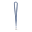 3/8" Flat Polyester Lanyard w/Bulldog Clip and a Breakaway - ,[wholesale],[Simply+Green Solutions]