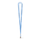 3/8" Flat Polyester Lanyard w/Bulldog Clip and a Breakaway - ,[wholesale],[Simply+Green Solutions]