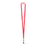 3/8" Flat Polyester Lanyard w/Bulldog Clip and a Breakaway - ,[wholesale],[Simply+Green Solutions]