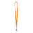 3/8" Flat Polyester Lanyard w/Bulldog Clip and a Breakaway - Blank,[wholesale],[Simply+Green Solutions]