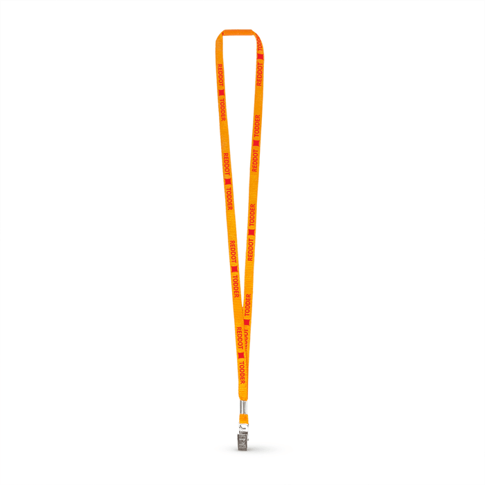 3/8" Flat Polyester Lanyard w/Bulldog Clip and a Breakaway - Blank,[wholesale],[Simply+Green Solutions]