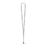 3/8" Flat Polyester Lanyard w/Bulldog Clip and a Breakaway - Blank,[wholesale],[Simply+Green Solutions]