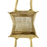 4 Bottle Jute Wine Bag with cotton webbed handles,[wholesale],[Simply+Green Solutions]