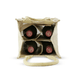 4 Bottle Jute Wine Bag with cotton webbed handles,[wholesale],[Simply+Green Solutions]