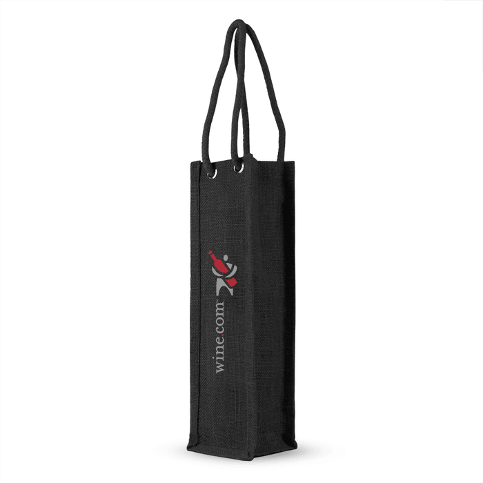 Single Bottle Jute Bag w/Rope Handle,[wholesale],[Simply+Green Solutions]