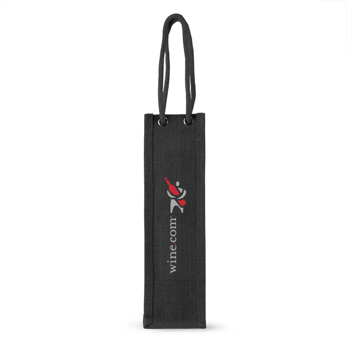 Single Bottle Jute Bag w/Rope Handle,[wholesale],[Simply+Green Solutions]