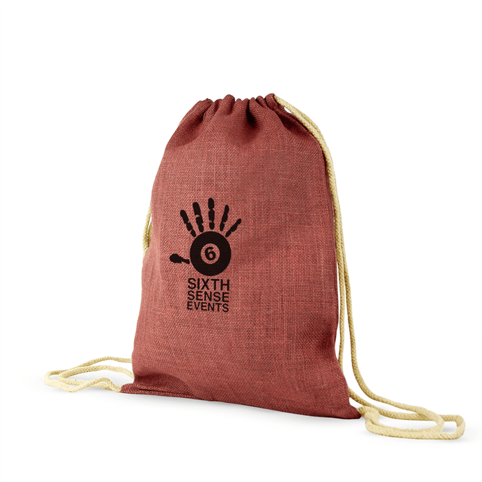 Jute / Burlap Drawstring Bag,[wholesale],[Simply+Green Solutions]