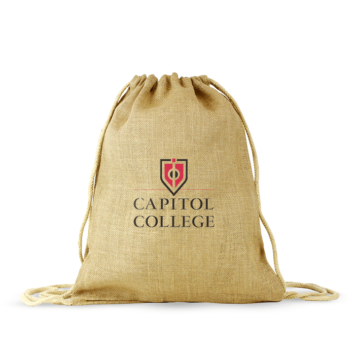 Jute / Burlap Drawstring Bag,[wholesale],[Simply+Green Solutions]