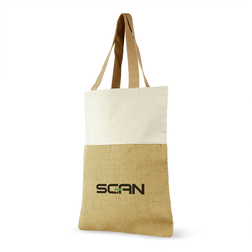 Jute and Cotton Shopping Bag,[wholesale],[Simply+Green Solutions]