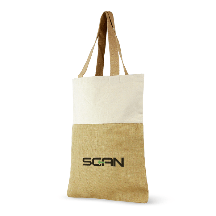 Jute and Cotton Shopping Bag,[wholesale],[Simply+Green Solutions]