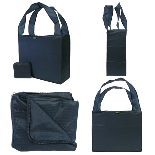BLANK Polyester Z-Tote - Bag Ban Approved - 12 Pack - CLOSE OUT