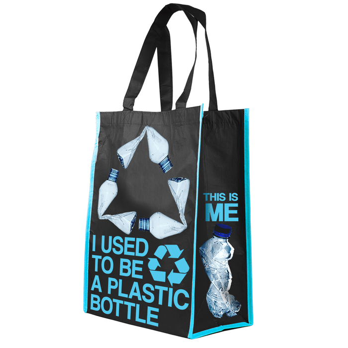 RPET Stitchbond Laminated Grocery Tote *Fully Customizable* Bag Ban Approved,[wholesale],[Simply+Green Solutions]