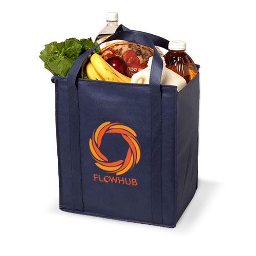 Insulated Zippered Reinforced Shopping Bag *Stocked in the USA*,[wholesale],[Simply+Green Solutions]