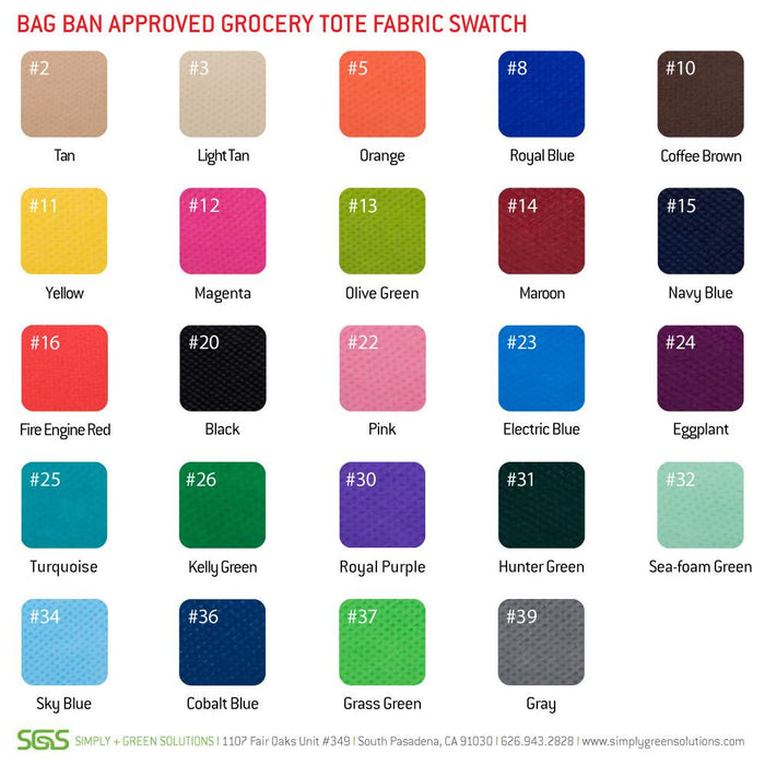  Bag Ban Approved Grocery Tote *Stocked in the USA*,[wholesale],[Simply+Green Solutions]