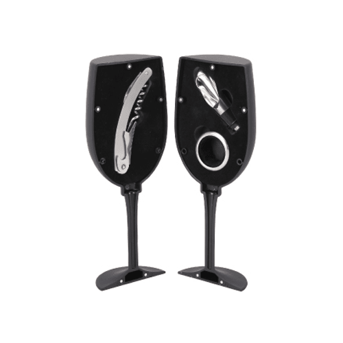 3 pc Wine Opener Set (Wine Glass) (Pack of 24),[wholesale],[Simply+Green Solutions]