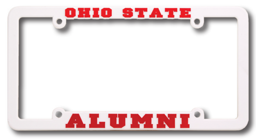 Ohio High High View Raised Copy Plastic License Plate Frame,[wholesale],[Simply+Green Solutions]