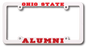 Ohio High High View Raised Copy Plastic License Plate Frame,[wholesale],[Simply+Green Solutions]