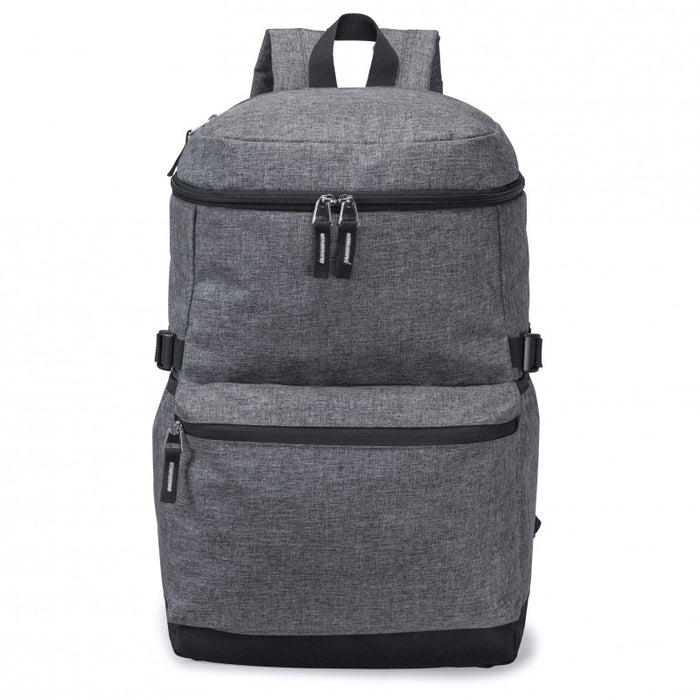 Heathered Computer Backpack w/ Padded Back Panel