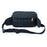 Heathered Three-Zippered Fanny Pack