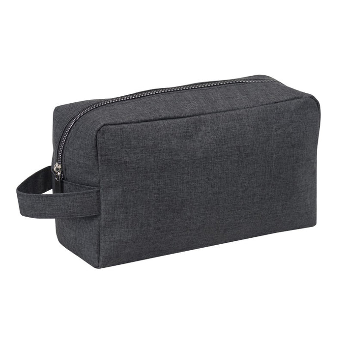 Heathered Two Zipper Toiletry Bag