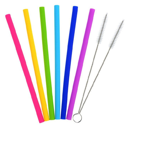 Silicone reusable Straw - Straight