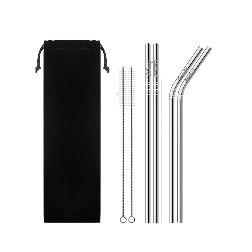 Stainless Steel Straw Set