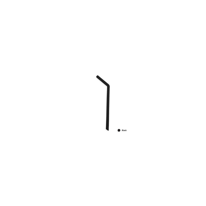 Silicone reusable Straw - Bent