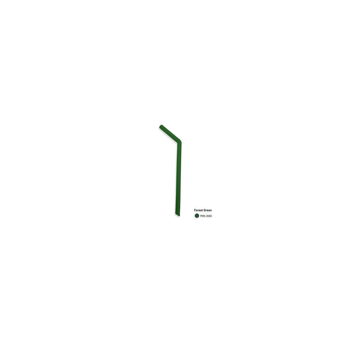 Silicone reusable Straw - Bent