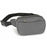 Heathered Three-Zippered Fanny Pack