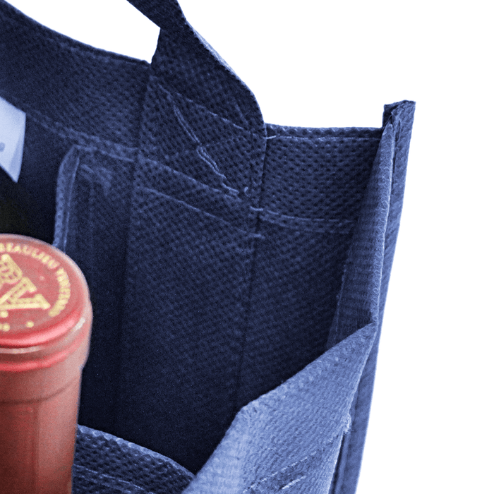 Two bottle Wine Tote, Double Layered Premium Plus *Fully Customizable*,[wholesale],[Simply+Green Solutions]